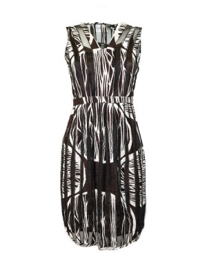 Vestido tiras y tull