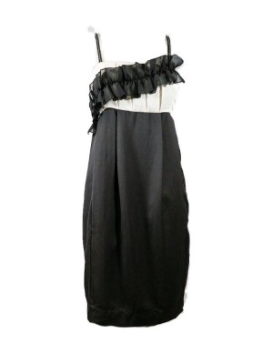 Vestido blanco/negro 2