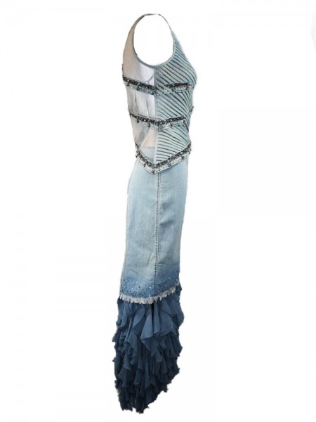 Conjunto tejano crepe