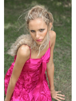 Vestido fucsia María