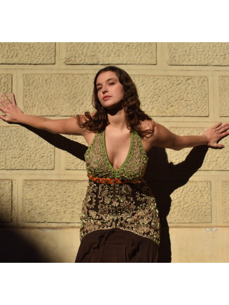 Vestido_halter_burdeos_9ith39_7ith08_@lavilaclus_@iambyelle