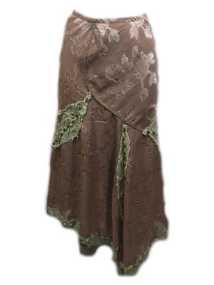 Falda brown