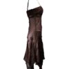 Vestido marrón