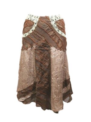 Falda brown 2