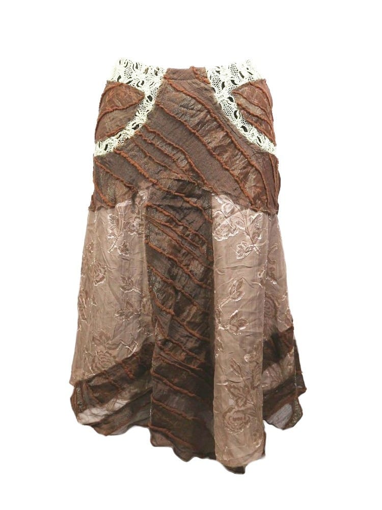 Falda brown 2