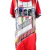 Camiseta Urban Bermellón Estilo Arty