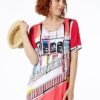 Camiseta Urban Bermellón – Estilo Arty & City Look