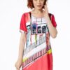 CAMISETA URBAN BERMELLÓN