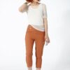 PANTALON CAPRI MARRÓN PANTALON CAPRI MARRÓN