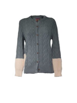 CARDIGAN BCREEK GRIS B/BEIGE