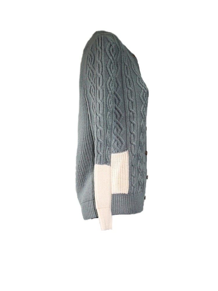 CARDIGAN BCREEK GRIS B/BEIGE CARDIGAN BCREEK GRIS B/BEIGE
