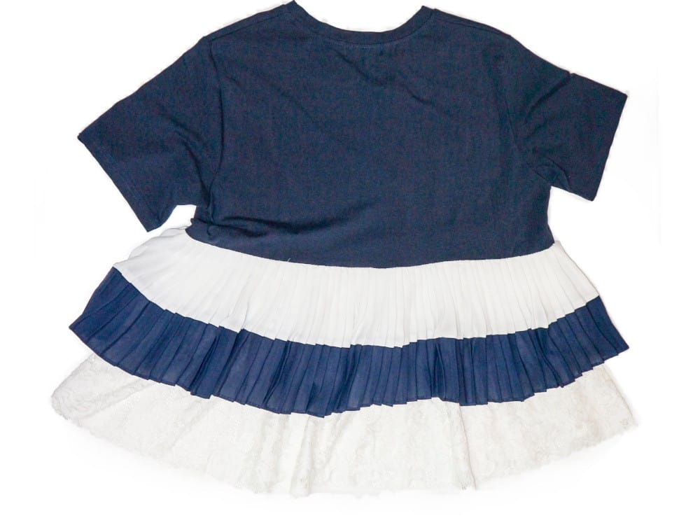 BLUSA AZUL ENCAJE BLUSA AZUL ENCAJE