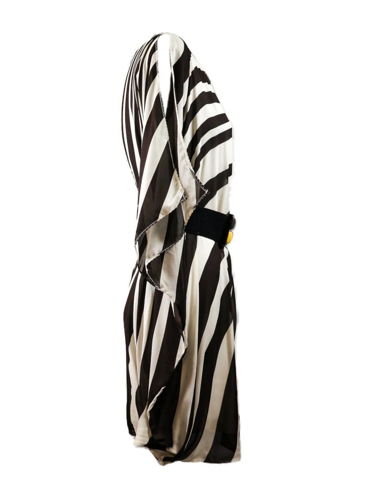 Vestido stripes blanco negro Vestido stripes blanco negro