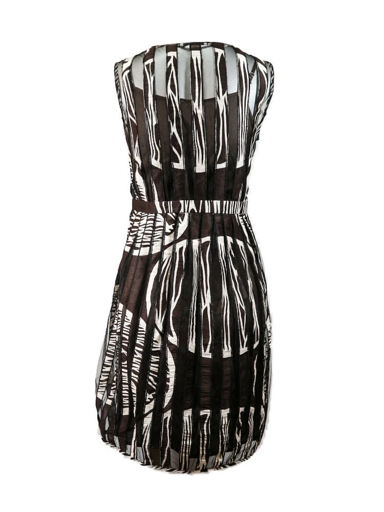 Vestido tiras y tull