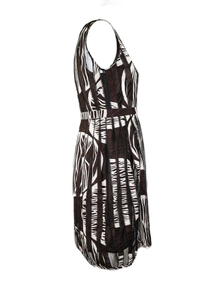 Vestido tiras y tull