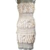 Vestido volantes champagne Vestido volantes champagne
