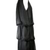 Vestido crepe negro Vestido crepe negro