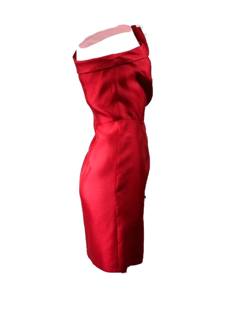 Vestido rojo lateral Vestido rojo lateral