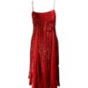 Vestido rojo con lentejuelas Vestido rojo con lentejuelas