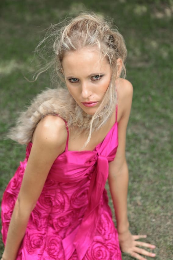 Vestido fucsia María Vestido fucsia María